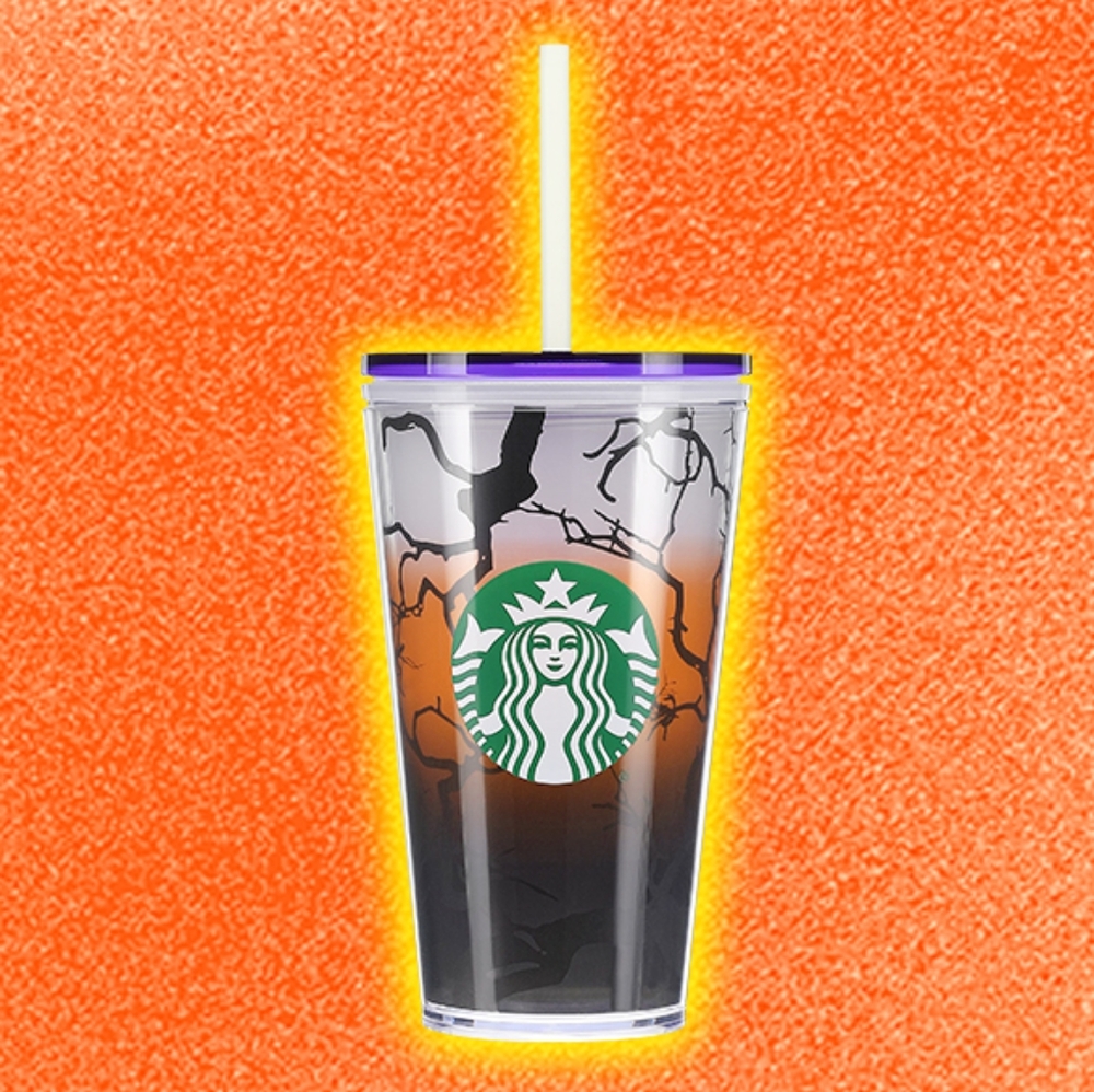 NWT | Starbucks | 16oz Halloween Customizable Glow in the Dark Cup